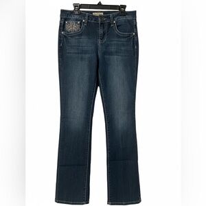 Vintage EARL JEAN Y2K Embellished Bootcut Jeans - Size US 6